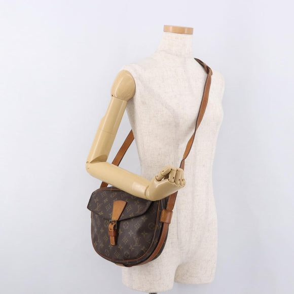 LOUIS VUITTON Monogram Jeune Fille GM Shoulder Bag M51225 LV Auth 183278
