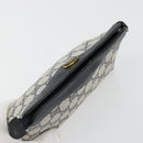 GUCCI GG Supreme Pouch PVC Navy 89 01 020 Auth 183285A-5