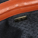 BOTTEGA VENETA Tote Bag PVC Canvas Black Gold Auth 183286-17