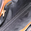 BOTTEGA VENETA Tote Bag PVC Canvas Black Gold Auth 183286-11