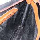 BOTTEGA VENETA Tote Bag PVC Canvas Black Gold Auth 183286-18