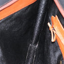 BOTTEGA VENETA Tote Bag PVC Canvas Black Gold Auth 183286-19
