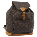 LOUIS VUITTON Monogram Montsouris GM Backpack M51135 LV Auth 183298-1