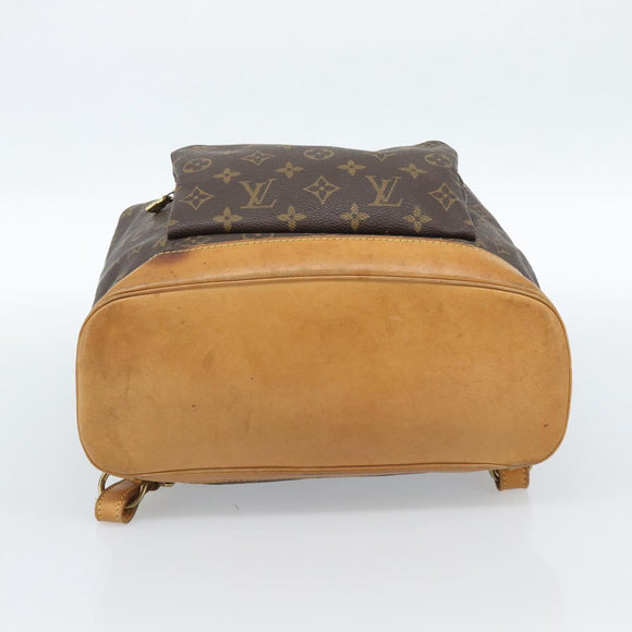 LOUIS VUITTON Monogram Montsouris GM Backpack M51135 LV Auth 183298