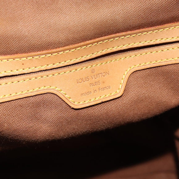 LOUIS VUITTON Monogram Montsouris GM Backpack M51135 LV Auth 183298