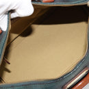 Polo Ralph Lauren Boston Bag Leder PVC Grün Auth 183300A-12