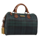 Polo Ralph Lauren Boston Bag Leder PVC Grün Auth 183300A-1
