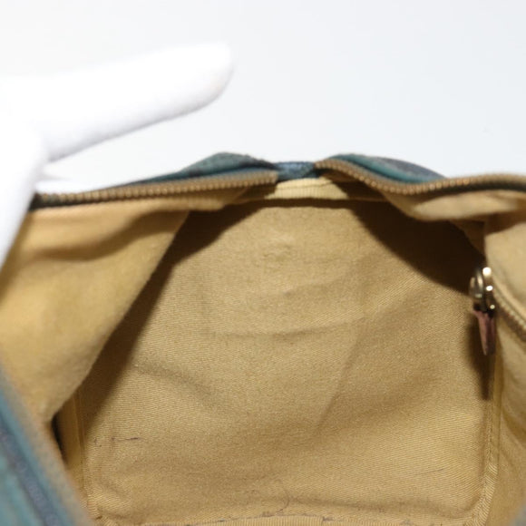 Polo Ralph Lauren Boston Bag Leder PVC Grün Auth 183300A