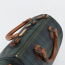 Polo Ralph Lauren Boston Bag Leder PVC Grün Auth 183300A-6