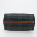 Polo Ralph Lauren Boston Bag Leder PVC Grün Auth 183300A-5