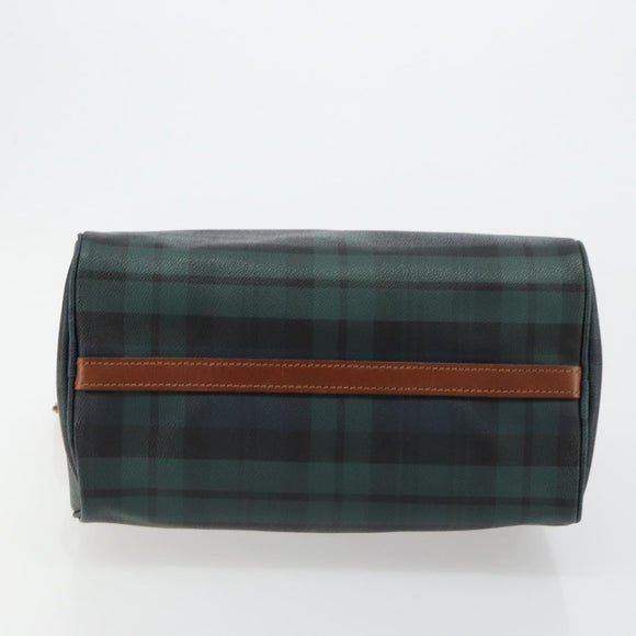 Polo Ralph Lauren Boston Bag Leder PVC Grün Auth 183300A