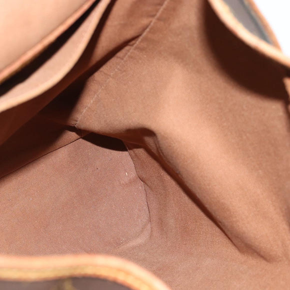 LOUIS VUITTON Monogram Montsouris GM Rugzak M51135 LV Auth 183302
