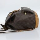 LOUIS VUITTON Monogram Montsouris GM Rugzak M51135 LV Auth 183302-3