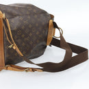 LOUIS VUITTON Monogram Montsouris GM Rugzak M51135 LV Auth 183302-8