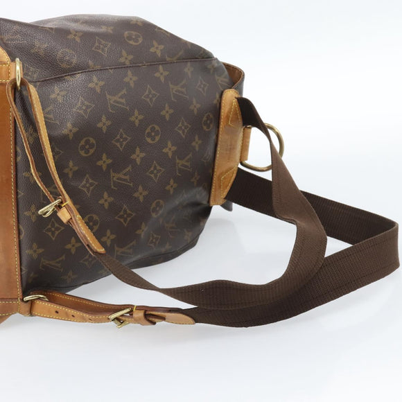 LOUIS VUITTON Monogram Montsouris GM Rugzak M51135 LV Auth 183302