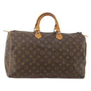LOUIS VUITTON Monogram Speedy 40 Hand Bag M41522 LV Auth 183304-1