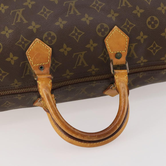 LOUIS VUITTON Monogram Speedy 40 Hand Bag M41522 LV Auth 183304