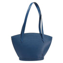 LOUIS VUITTON Epi Saint Jacques Shopping Shoulder Bag Blue M52275 Auth 183305SAV-1