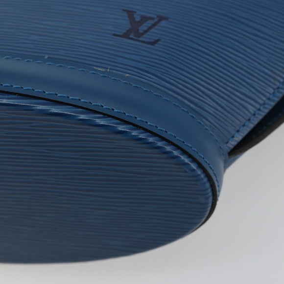 LOUIS VUITTON Epi Saint Jacques Shopping Shoulder Bag Blue M52275 Auth 183305SAV