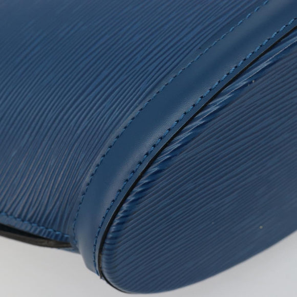 LOUIS VUITTON Epi Saint Jacques Shopping Shoulder Bag Blue M52275 Auth 183305SAV