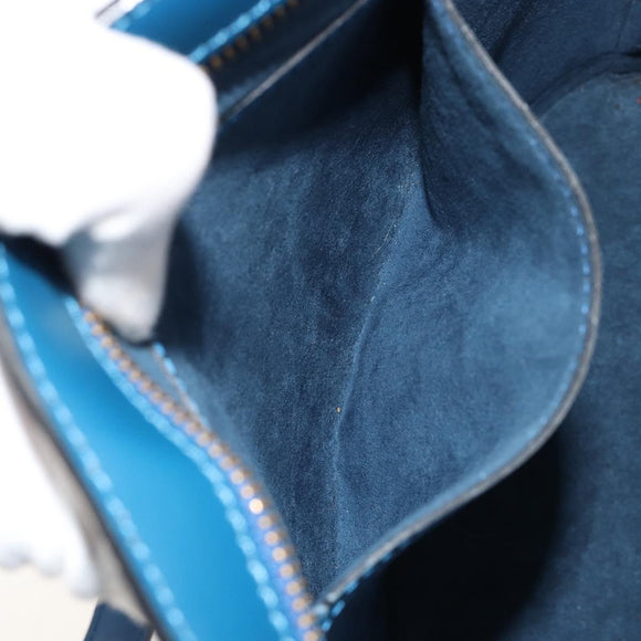 LOUIS VUITTON Epi Saint Jacques Shopping Shoulder Bag Blue M52275 Auth 183305SAV