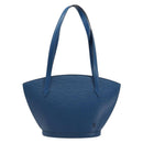 LOUIS VUITTON Epi Saint Jacques Shopping Shoulder Bag Blue M52275 Auth 183305SAV-13