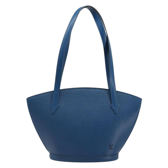 LOUIS VUITTON Epi Saint Jacques Shopping Shoulder Bag Blue M52275 Auth 183305SAV