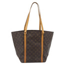 LOUIS VUITTON Monogram Sac Shopping Tote Bag M51108 LV Auth 183306A-2