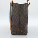 LOUIS VUITTON Monogram Sac Shopping Tote Bag M51108 LV Auth 183306A-4
