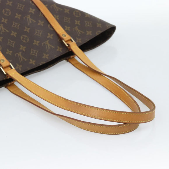 LOUIS VUITTON Monogram Sac Shopping Tote Bag M51108 LV Auth 183306A