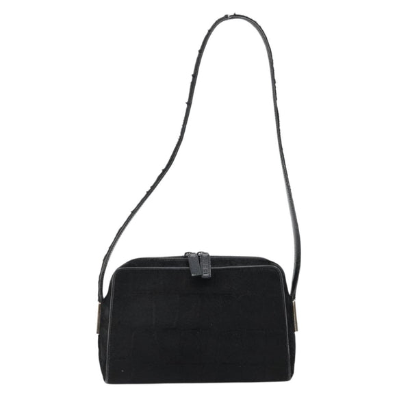 GUCCI Shoulder Bag Harako leather Black Silver 007 1014 0274 5 Auth 183309