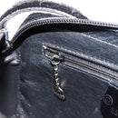 GUCCI Shoulder Bag Harako leather Black Silver 007 1014 0274 5 Auth 183309-22