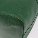 LOUIS VUITTON Epi Keepall 45 Boston Bag Green M42974 LV Auth 183311SAV-15