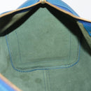 LOUIS VUITTON Epi Keepall 45 Boston Bag Blue M42975 LV Auth 183312-20
