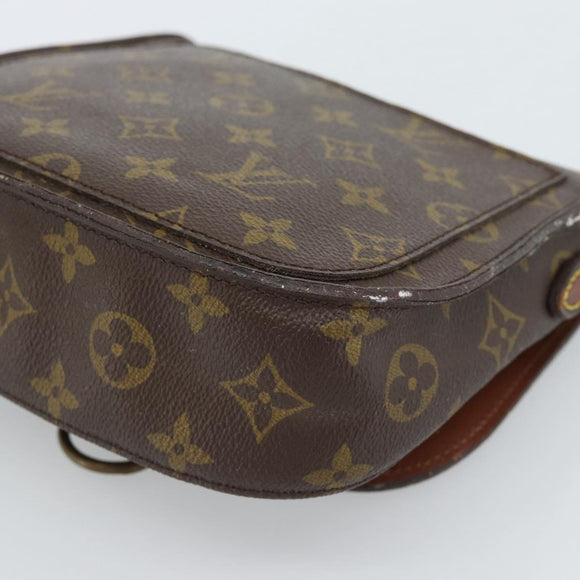 LOUIS VUITTON Monogram Saint Cloud MM Shoulder Bag M51243 LV Auth 183314