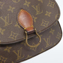 LOUIS VUITTON Monogram Saint Cloud MM Shoulder Bag M51243 LV Auth 183314-17