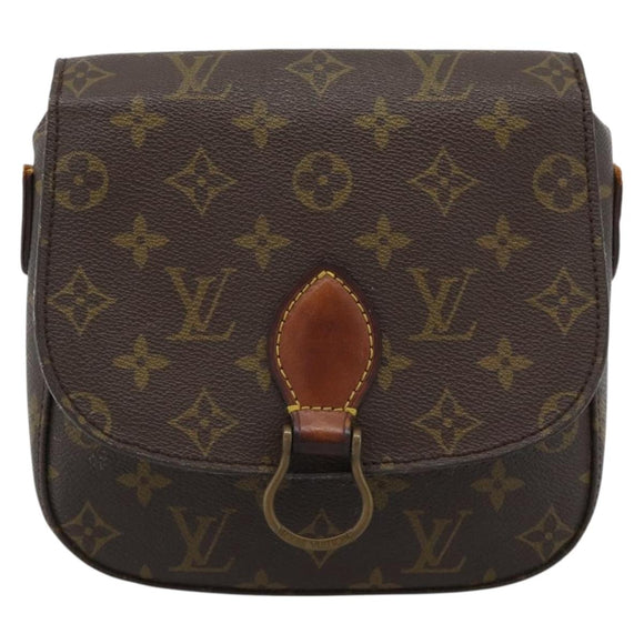 LOUIS VUITTON Monogram Saint Cloud MM Shoulder Bag M51243 LV Auth 183314