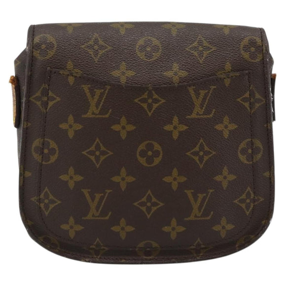 LOUIS VUITTON Monogram Saint Cloud MM Shoulder Bag M51243 LV Auth 183314