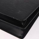 LOUIS VUITTON Epi Capuchin Shoulder Bag Black M52342 LV Auth 183324-9