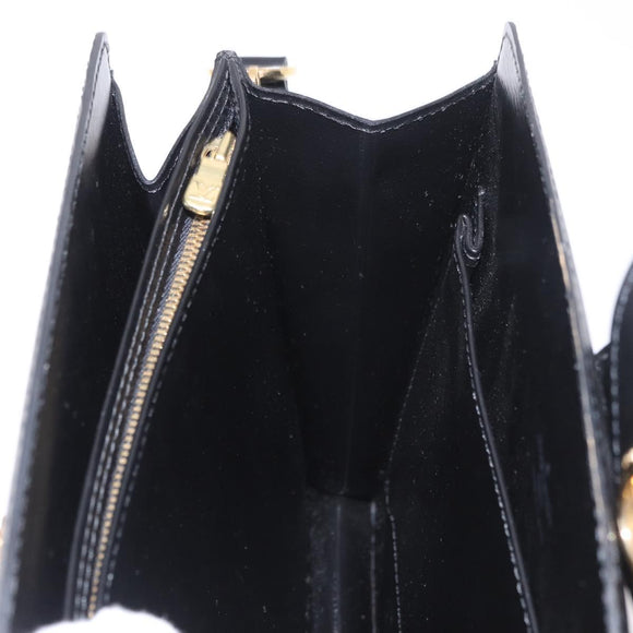 LOUIS VUITTON Epi Capuchin Shoulder Bag Black M52342 LV Auth 183324