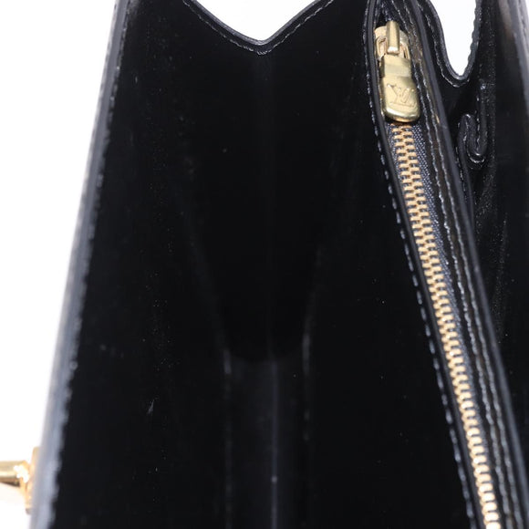 LOUIS VUITTON Epi Capuchin Shoulder Bag Black M52342 LV Auth 183324