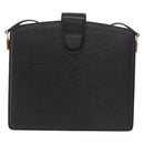 LOUIS VUITTON Epi Capuchin Shoulder Bag Black M52342 LV Auth 183324-2