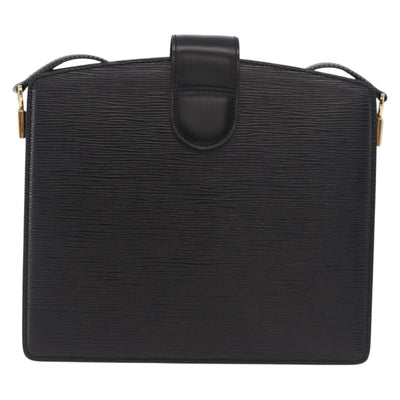 LOUIS VUITTON Epi Capuchin Shoulder Bag Black M52342 LV Auth 183324 - 0
