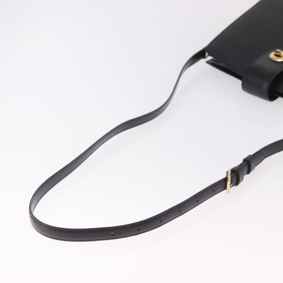 LOUIS VUITTON Epi Capuchin Shoulder Bag Black M52342 LV Auth 183324