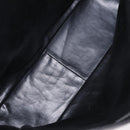 CHANEL Matelasse Hand Bag Lamb Skin Black Gold CC Auth 183326A-10