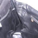 CHANEL Matelasse Hand Bag Lamb Skin Black Gold CC Auth 183326A-19