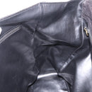 CHANEL Matelasse Hand Bag Lamb Skin Black Gold CC Auth 183326A-20