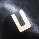 CHANEL Matelasse Hand Bag Lamb Skin Black Gold CC Auth 183326A-12