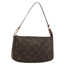 LOUIS VUITTON Monogram Pochette Accessoires Accessory Pouch M51980 Auth 183330-1
