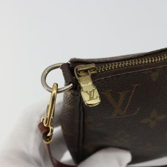 LOUIS VUITTON Monogram Pochette Accessoires Accessory Pouch M51980 Auth 183330